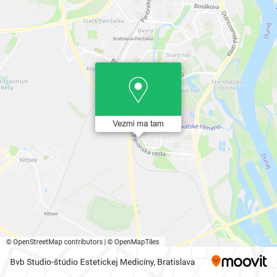 Bvb Studio-štúdio Estetickej Medicíny mapa