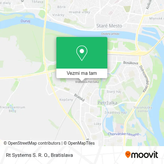 Rt Systems S. R. O. mapa