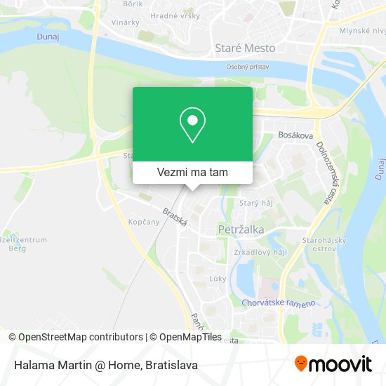 Halama Martin @ Home mapa