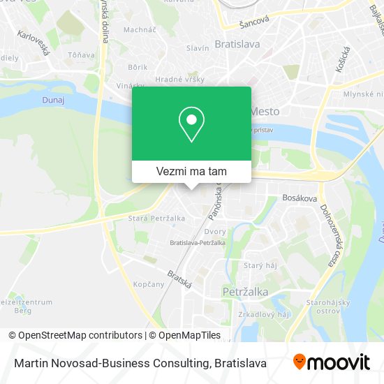 Martin Novosad-Business Consulting mapa