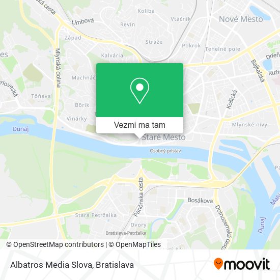 Albatros Media Slova mapa