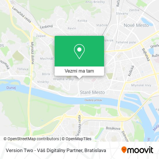 Version Two - Váš Digitálny Partner mapa