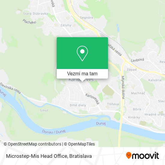 Microstep-Mis Head Office mapa