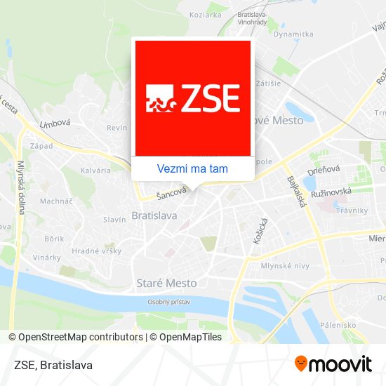 ZSE mapa