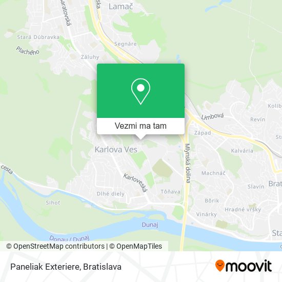 Paneliak Exteriere mapa