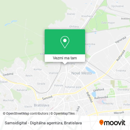Samsidigital - Digitálna agentúra mapa