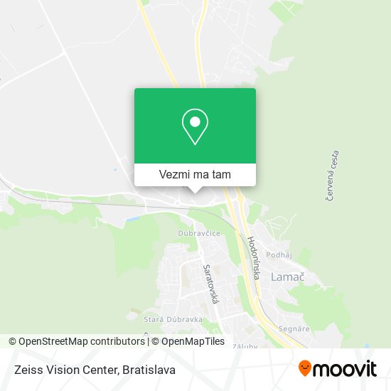 Zeiss Vision Center mapa