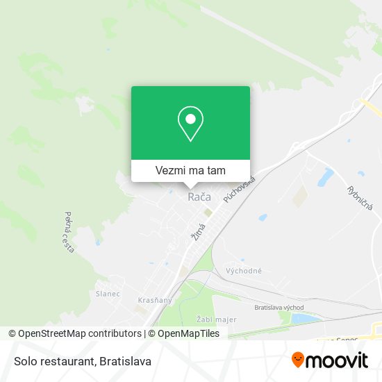 Solo restaurant mapa