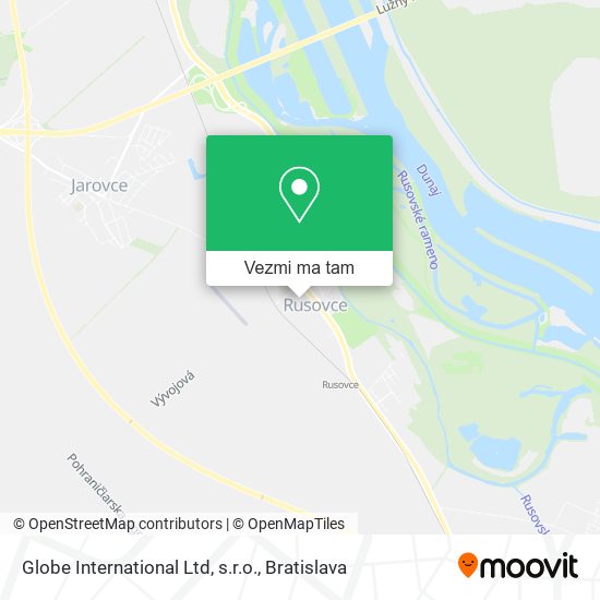 Globe International Ltd, s.r.o. mapa