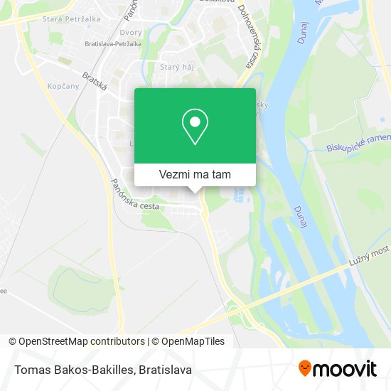 Tomas Bakos-Bakilles mapa
