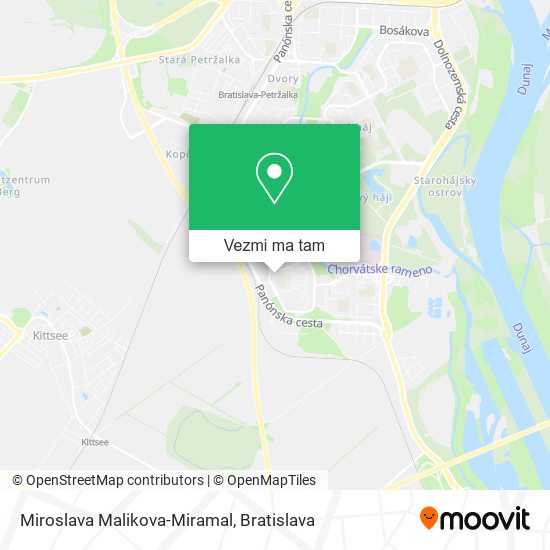 Miroslava Malikova-Miramal mapa
