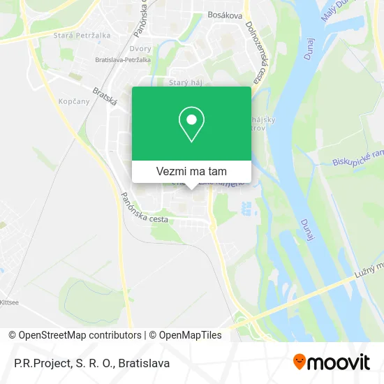 P.R.Project, S. R. O. mapa