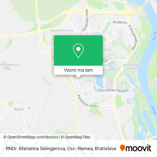 RNDr. Marianna Selingerova, Csc.-Remea mapa