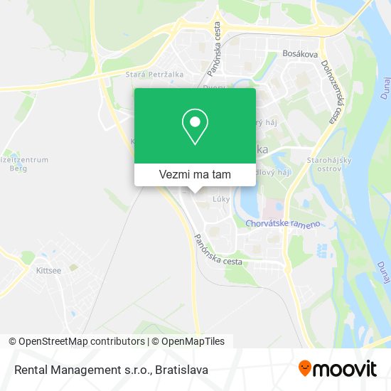 Rental Management s.r.o. mapa