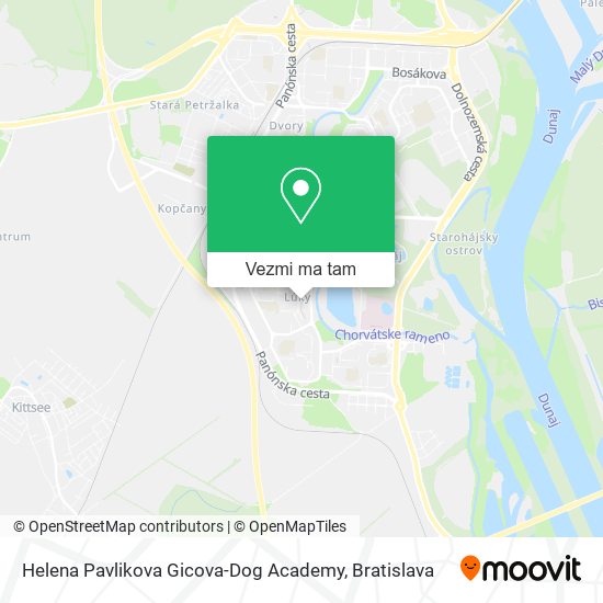 Helena Pavlikova Gicova-Dog Academy mapa