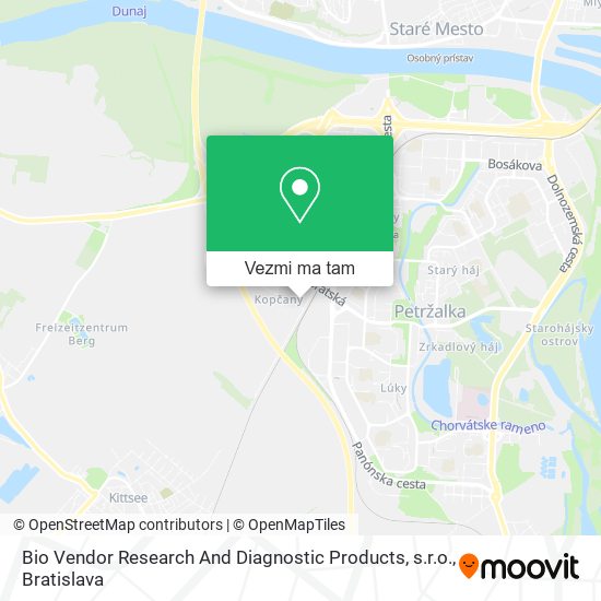 Bio Vendor Research And Diagnostic Products, s.r.o. mapa