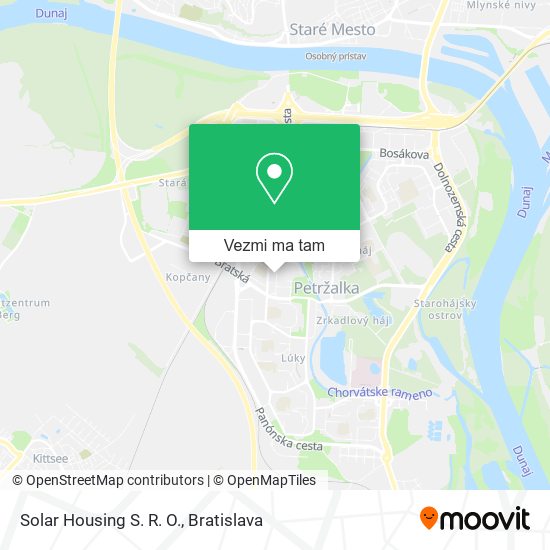 Solar Housing S. R. O. mapa