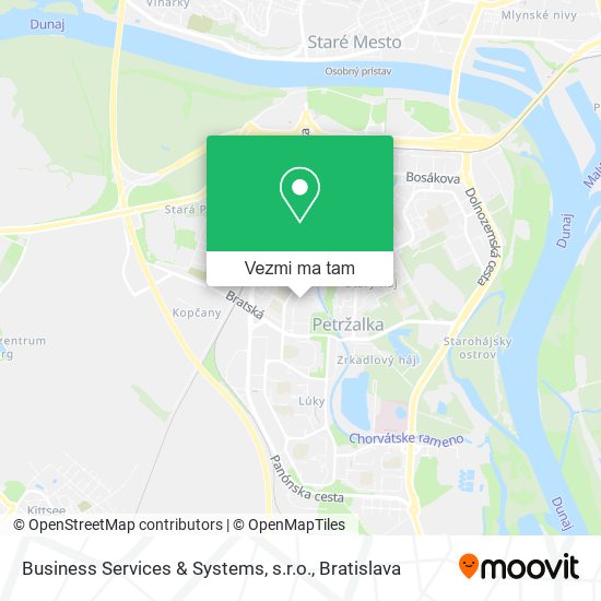 Business Services & Systems, s.r.o. mapa