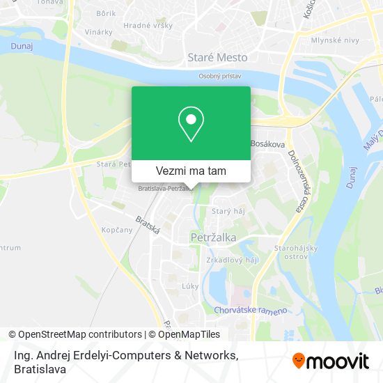 Ing. Andrej Erdelyi-Computers & Networks mapa