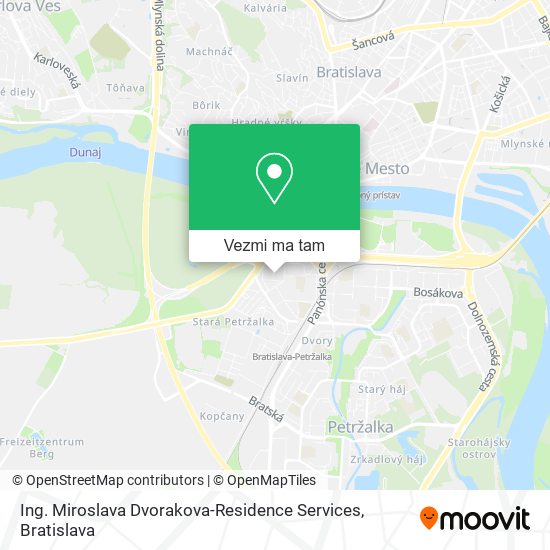 Ing. Miroslava Dvorakova-Residence Services mapa