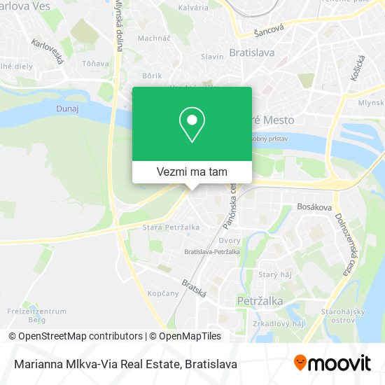 Marianna Mlkva-Via Real Estate mapa