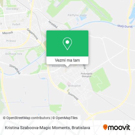 Kristina Szaboova-Magic Moments mapa