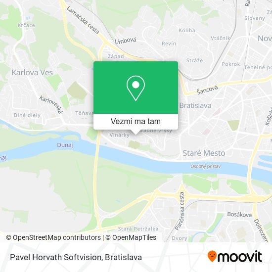 Pavel Horvath Softvision mapa