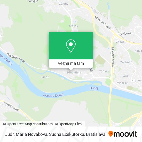 Judr. Maria Novakova, Sudna Exekutorka mapa