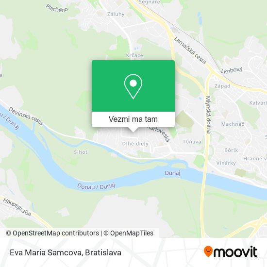 Eva Maria Samcova mapa