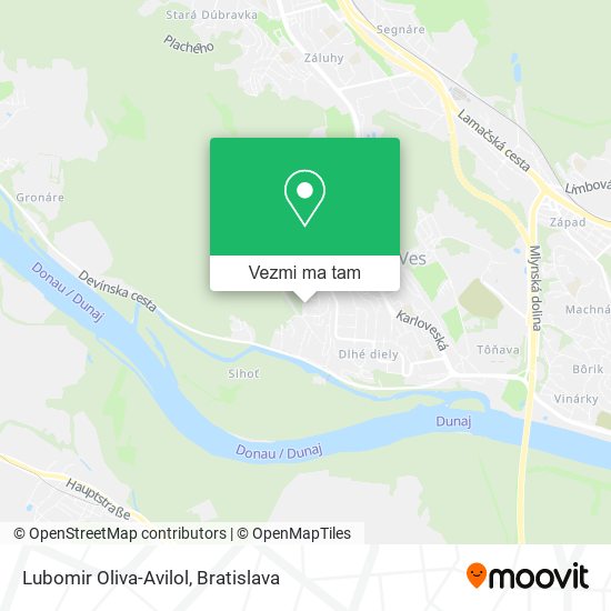 Lubomir Oliva-Avilol mapa