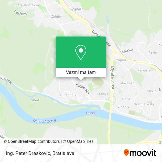 Ing. Peter Draskovic mapa