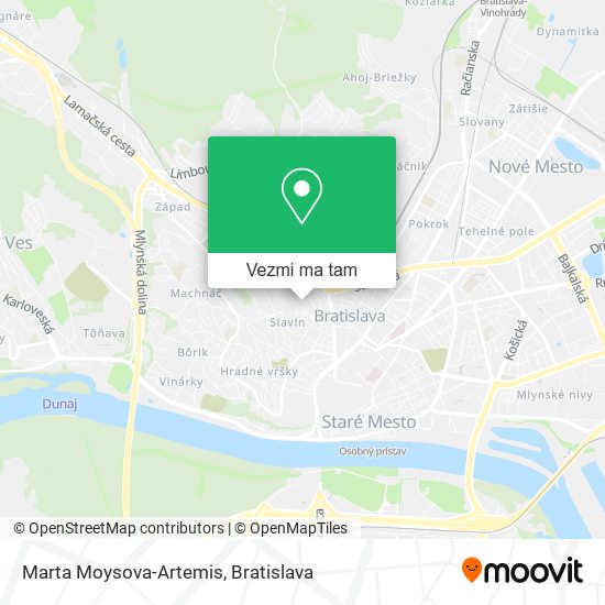 Marta Moysova-Artemis mapa