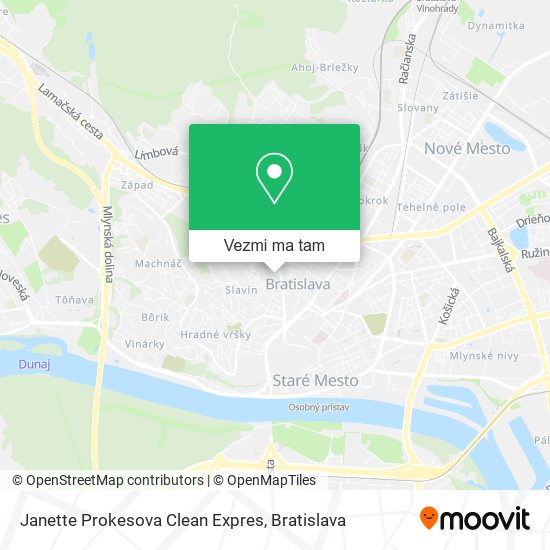Janette Prokesova Clean Expres mapa
