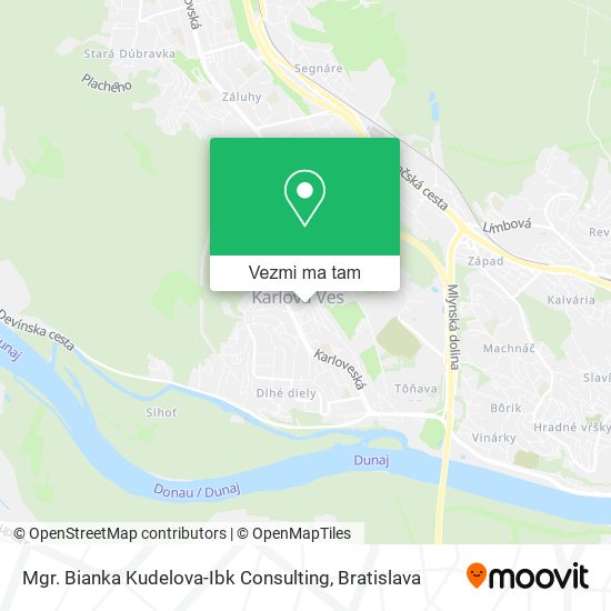 Mgr. Bianka Kudelova-Ibk Consulting mapa