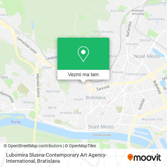 Lubomira Slusna-Contemporary Art Agency-International mapa