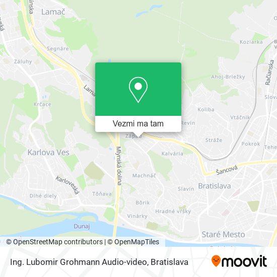 Ing. Lubomir Grohmann Audio-video mapa