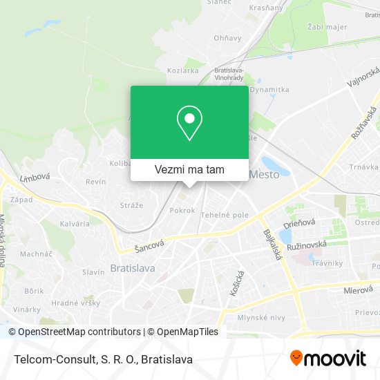 Telcom-Consult, S. R. O. mapa