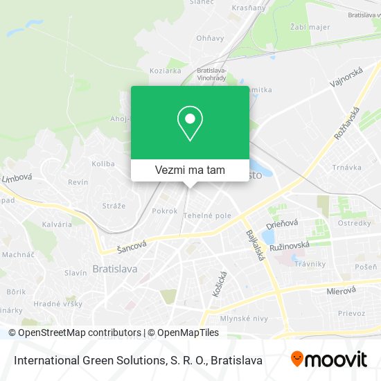 International Green Solutions, S. R. O. mapa