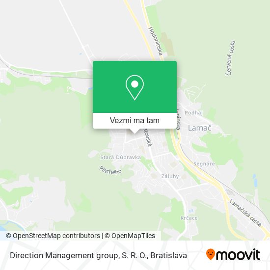 Direction Management group, S. R. O. mapa