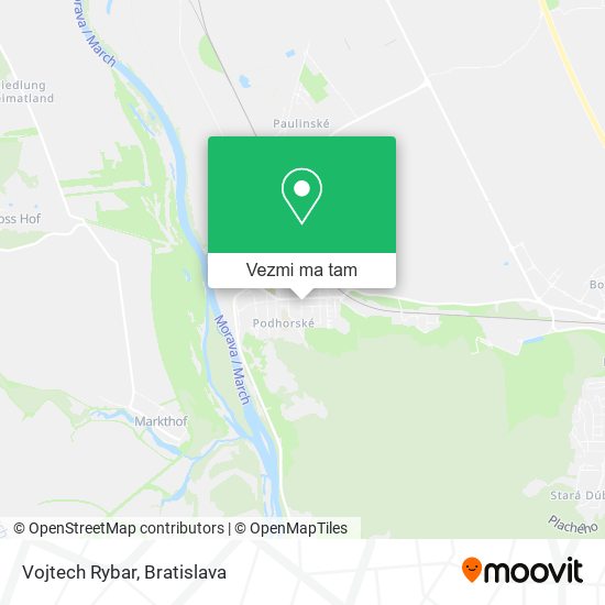 Vojtech Rybar mapa