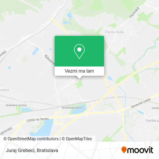 Juraj Grebeci mapa