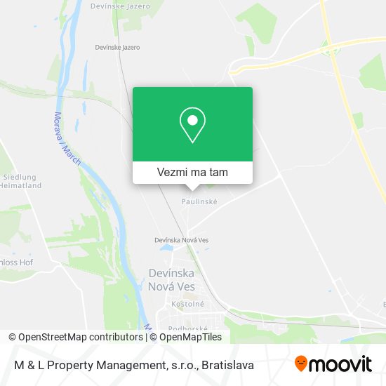 M & L Property Management, s.r.o. mapa