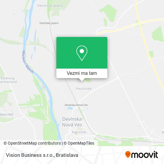 Vision Business s.r.o. mapa