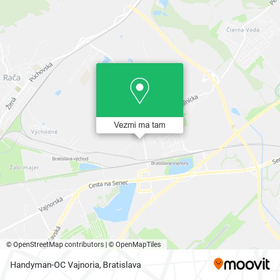 Handyman-OC Vajnoria mapa