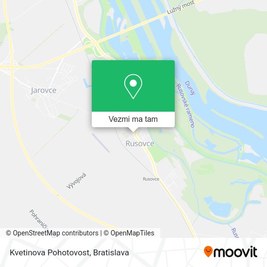 Kvetinova Pohotovost mapa