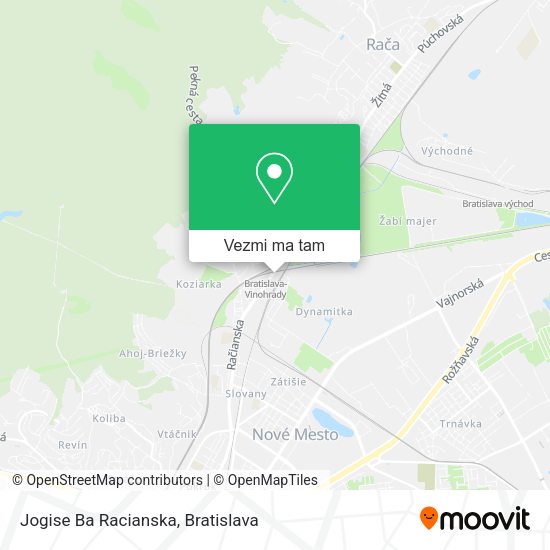 Jogise Ba Racianska mapa