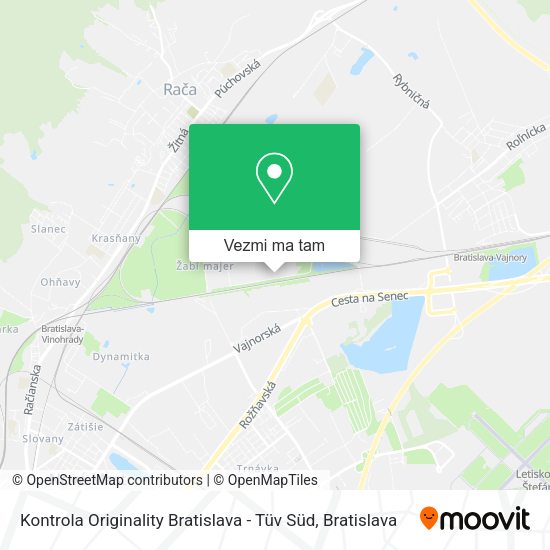 Kontrola Originality Bratislava - Tüv Süd mapa