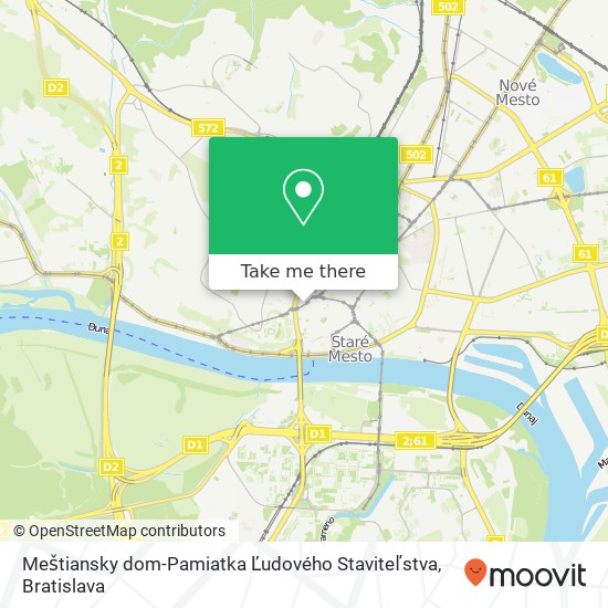 Meštiansky dom-Pamiatka Ľudového Staviteľstva mapa