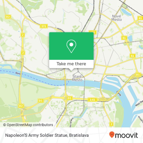 Napoleon’S Army Soldier Statue mapa