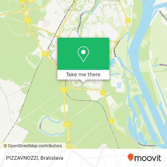 PIZZAVNOZZI mapa